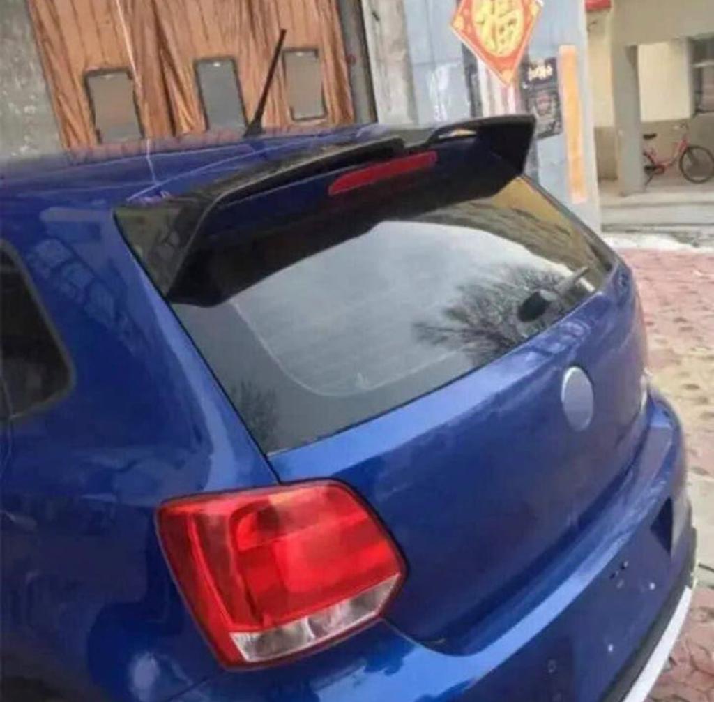 VW Polo 2010-2022 Dakspoiler Glans Zwart MK5 spoiler NIEUW, Ophalen of Verzenden, H, H, H