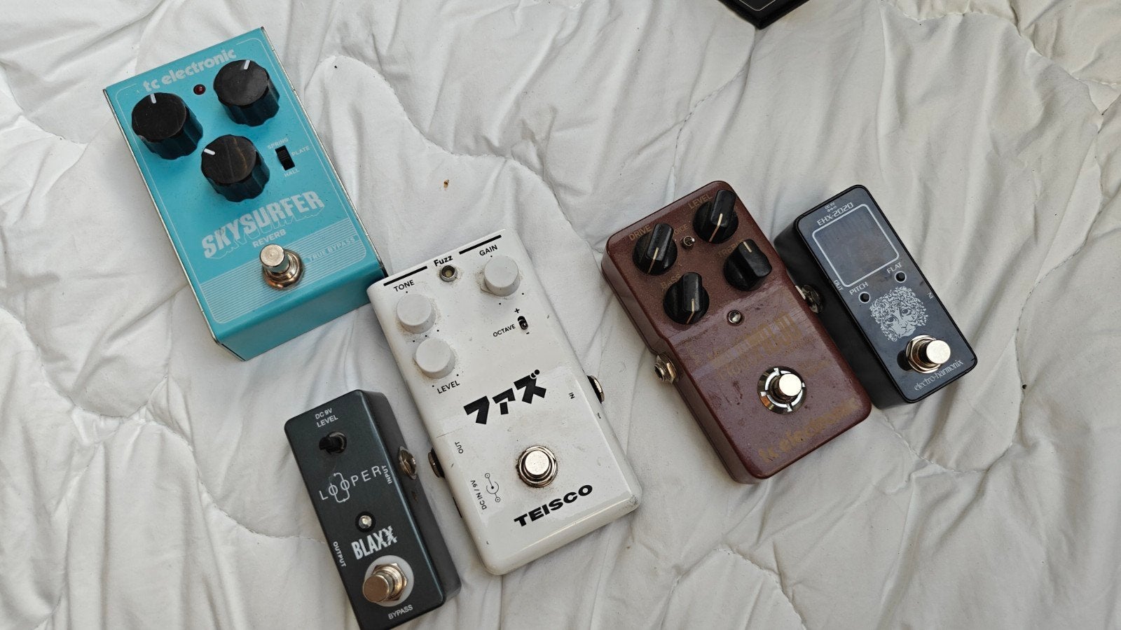 Diverse gitaarpedalen, Muziek en Instrumenten, Ophalen of Verzenden, Gebruikt, Reverb