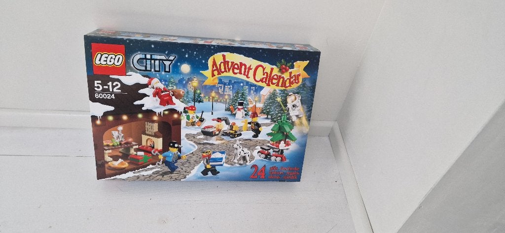 60024 Advent kalender lego City, City, Lego, Nieuw, Ophalen of Verzenden