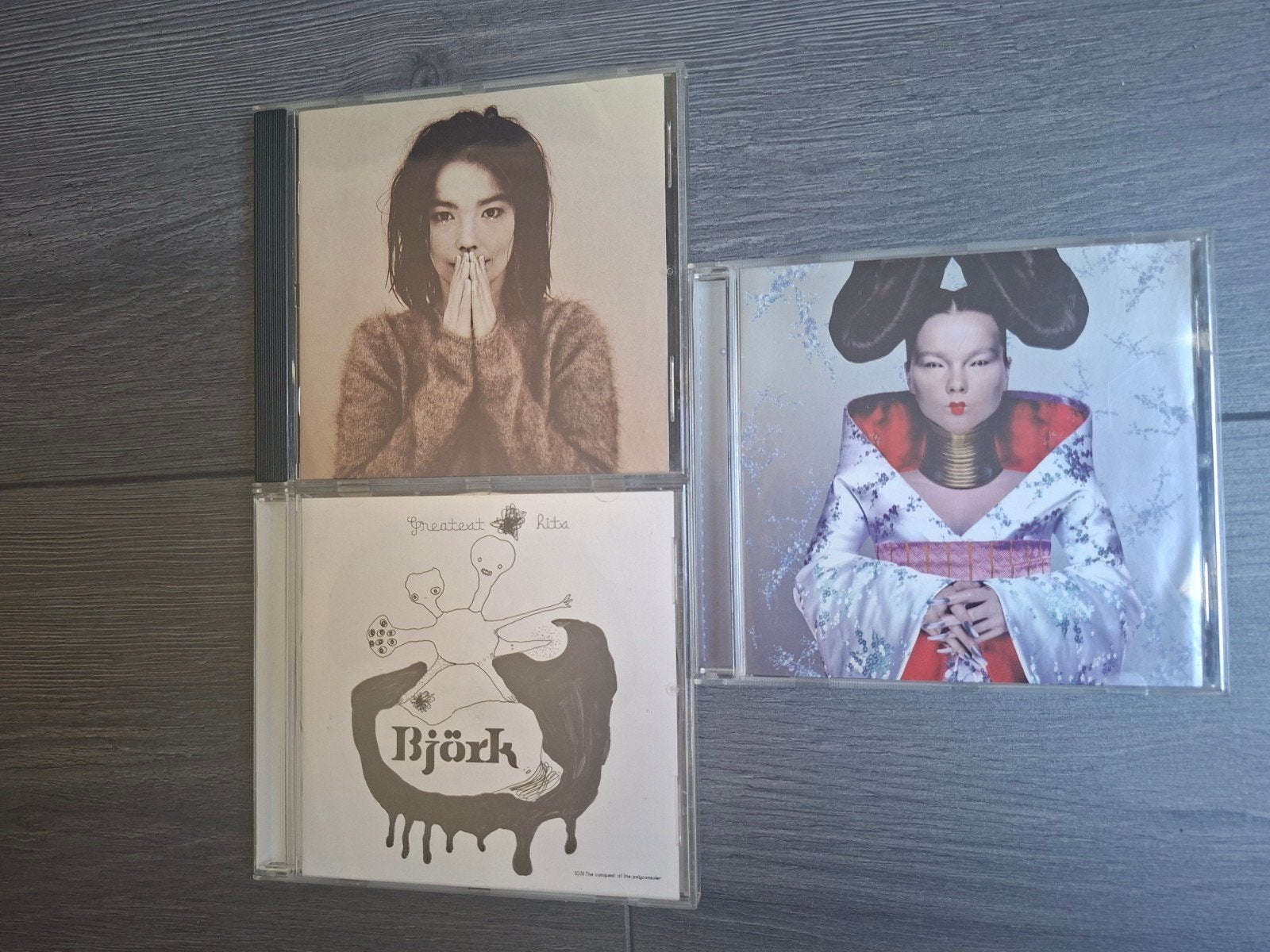 Björk CD collectie: Post, Debut, Homogenic, Gebruikt, Pop, Ophalen of Verzenden, Inclusief doosje
