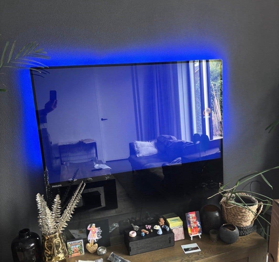 Philips DesignLine 46PDL8908S – Ambilight – Uniek design, Ophalen, Philips, 100 cm of meer, Full HD (1080p)