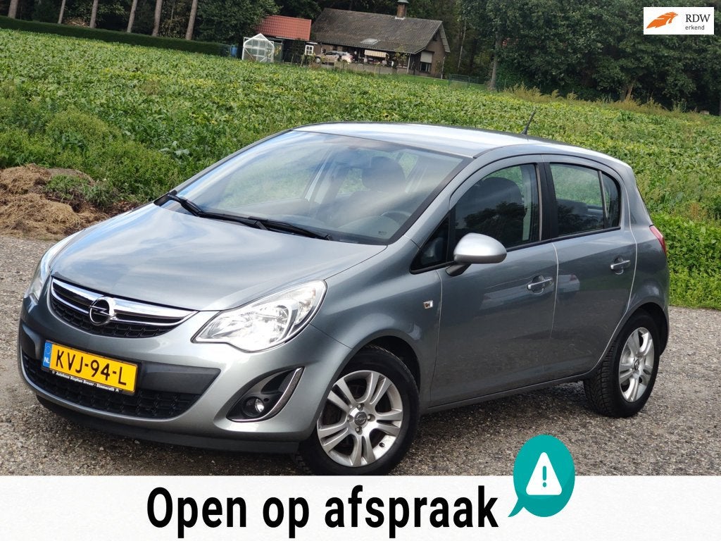 Opel CORSA 1.2-16V Cosmo -5D - 78000 KM - AIRCO, Voorwielaandrijving, Dealer onderhouden, Gebruikt, 4 cilinders