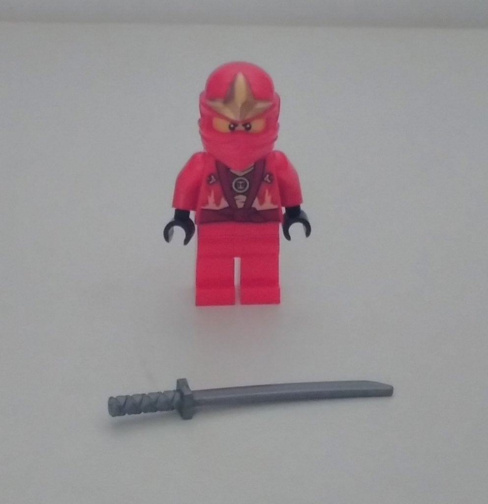 Lego Ninjago Kai zx hood minifiguur, Verzenden, Zo goed als nieuw