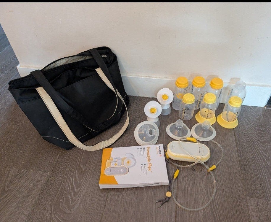Medela electrische kolf, Ophalen, Gebruikt, Inclusief tas, Borstkolf