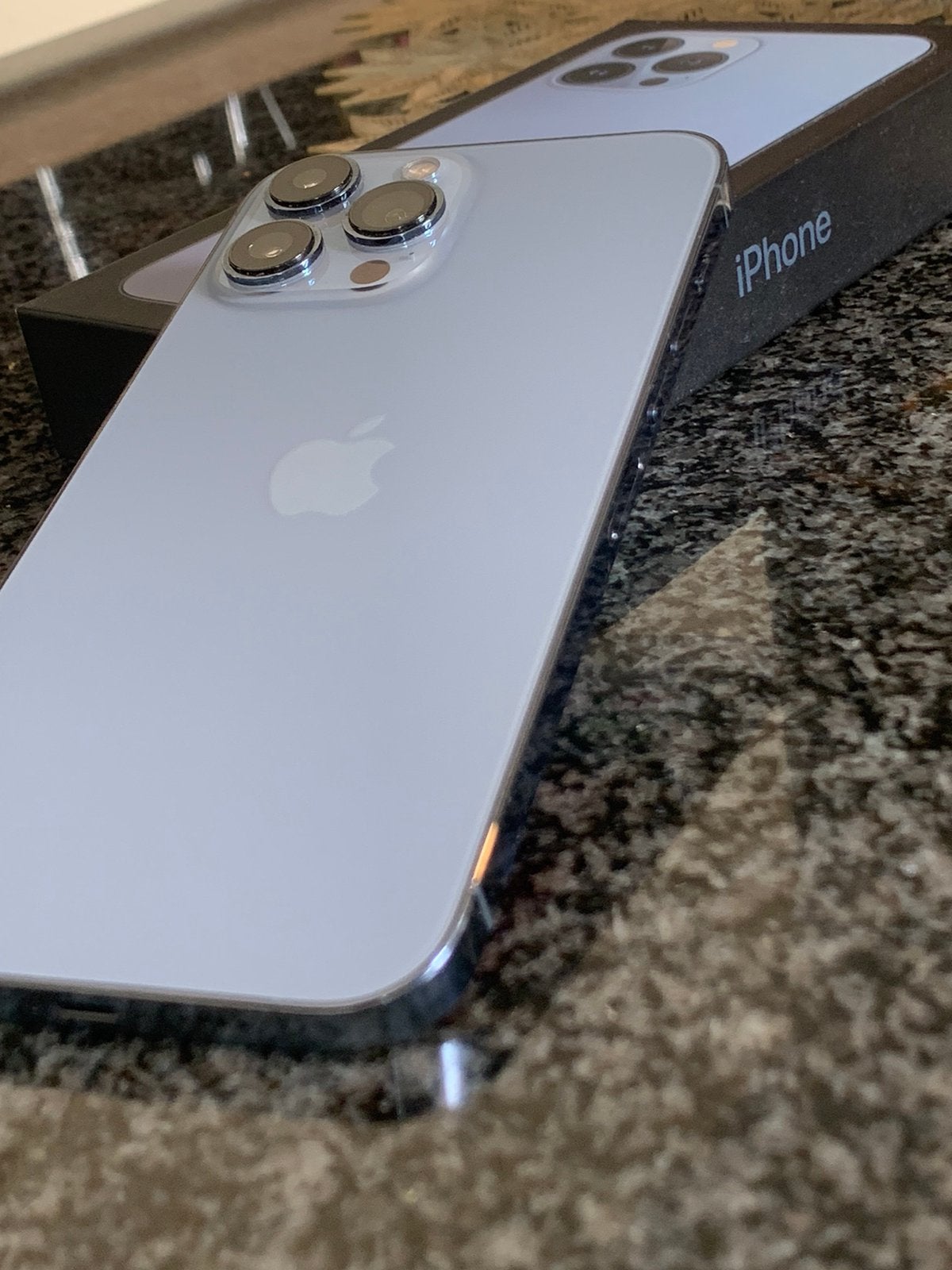 Iphone 13 pro max 1TB sierra blue met ios 18.5, Telecommunicatie, Mobiele telefoons | Apple iPhone, Gebruikt, Blauw, 1 TB, Ophalen of Verzenden
