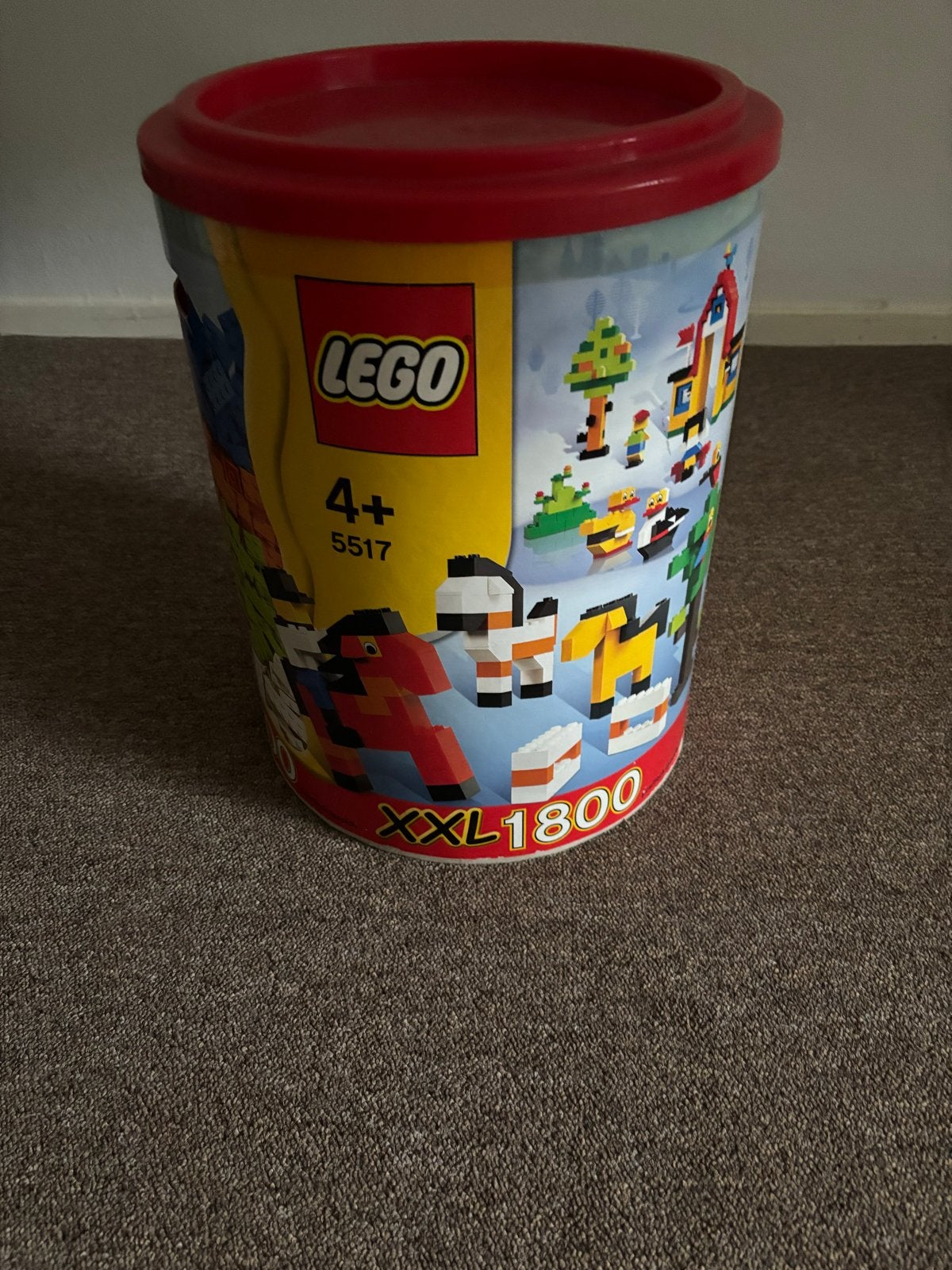 Grote partij LEGO Duplo blokken in opbergton, Kinderen en Baby's, Ophalen of Verzenden, Gebruikt, Overige merken