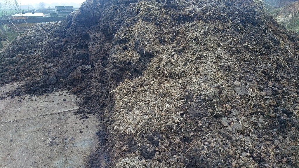 Paardenmest gratis afhalen tuinmest rozenmest., Tuin en Terras, Ophalen, Compost