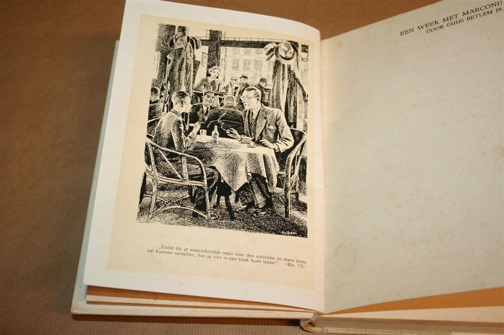 Een week met Marconi! Betlem. Uitg. Kluitman 1937., Boeken, Ophalen of Verzenden, Gelezen