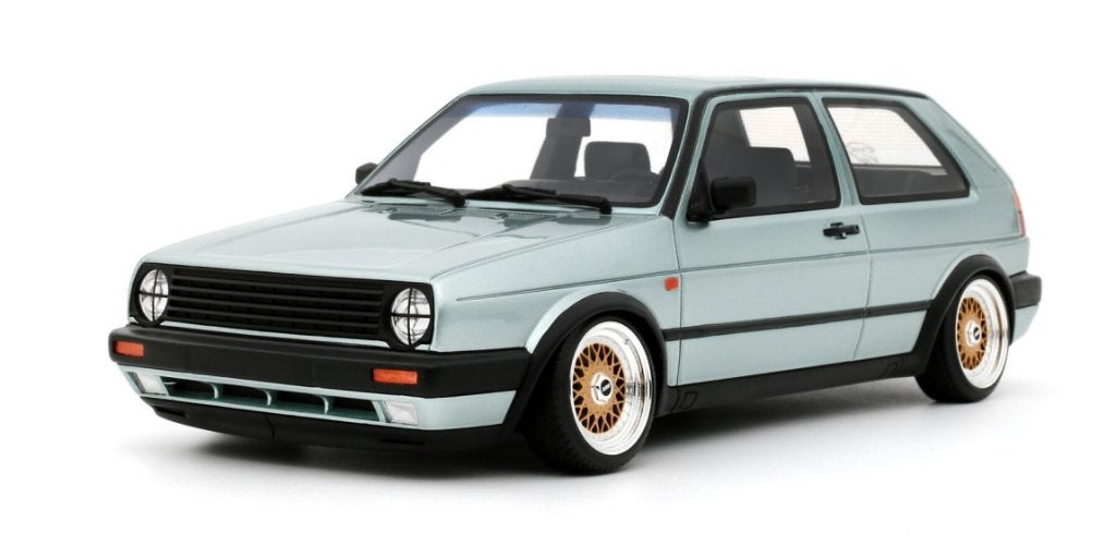 OttoMobile 1:18 Volkswagen Golf II GTi "Stance" Calypso 1991
