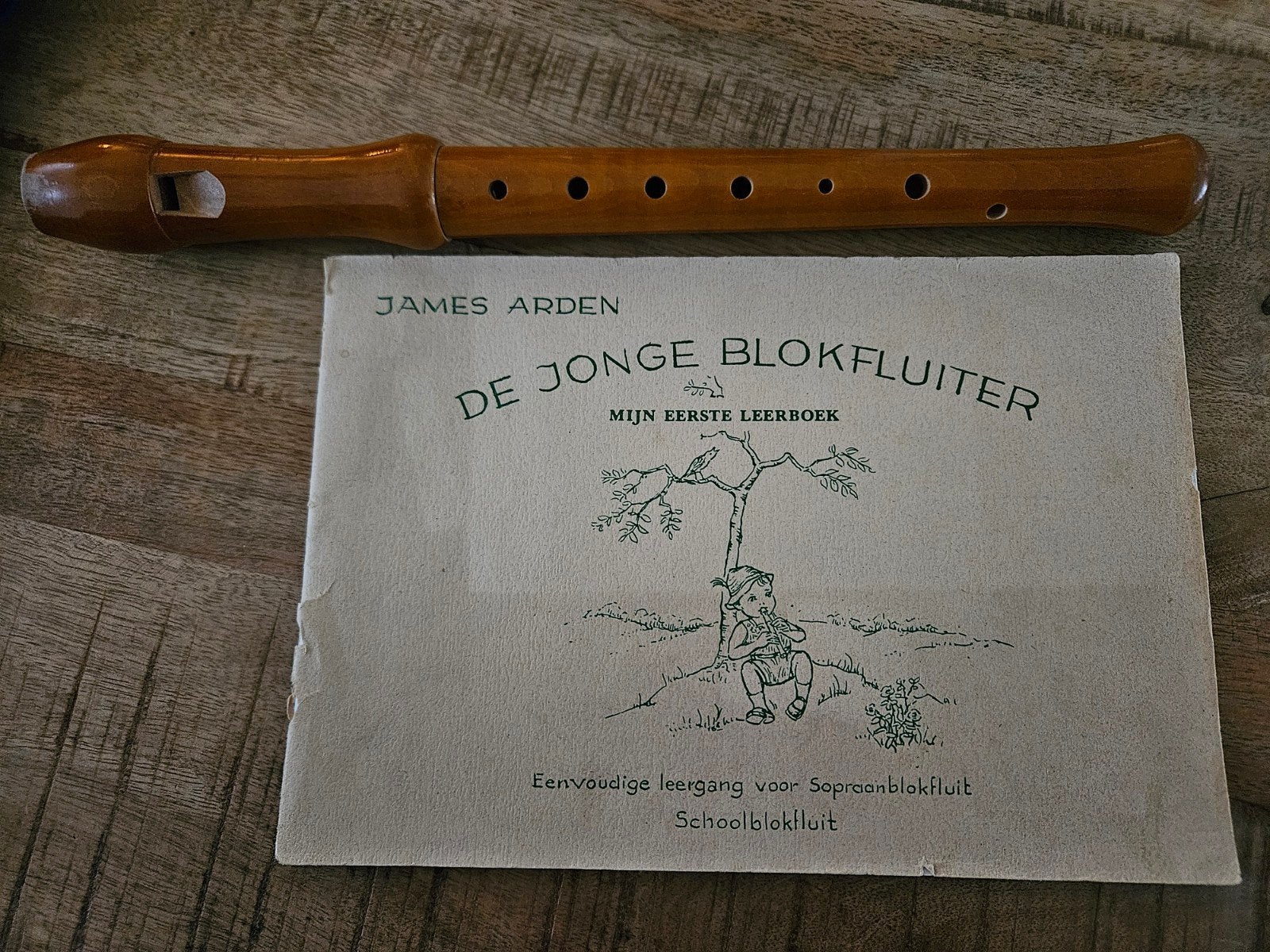 Adler blokfluit, Muziek en Instrumenten, Blaasinstrumenten | Blokfluiten, Ophalen of Verzenden