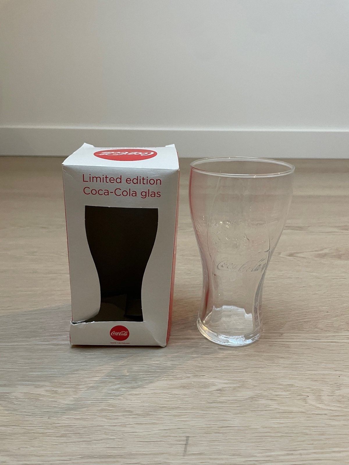 Set van 4 Limited Edition Coca-Cola glazen, Glas of Glazen, Overige merken, Ophalen of Verzenden, Glas