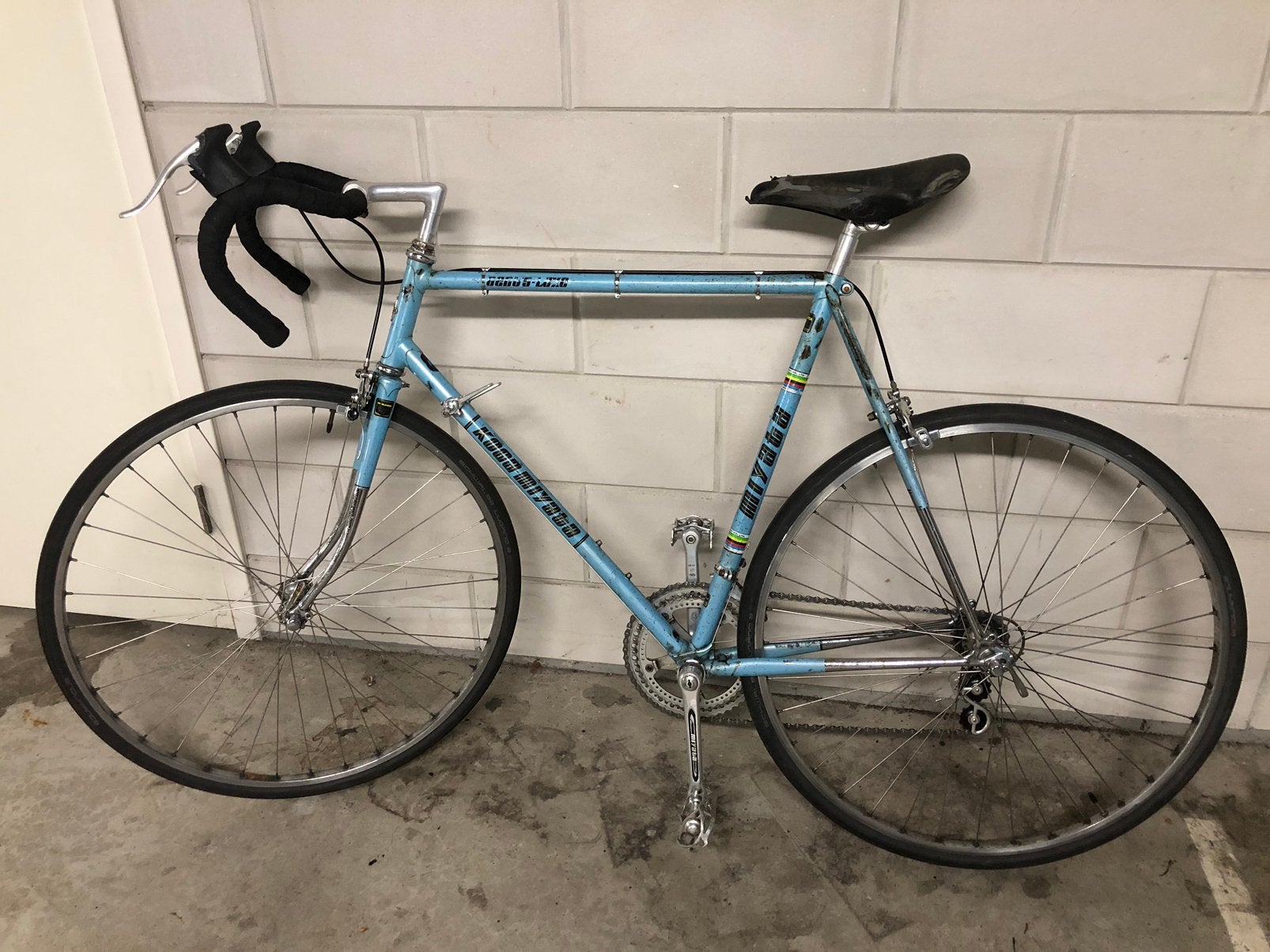 Vintage racefiets Koga Miyata Gent’s-Luxe blauw, Ophalen, 28 inch, Zo goed als nieuw, 57 tot 61 cm