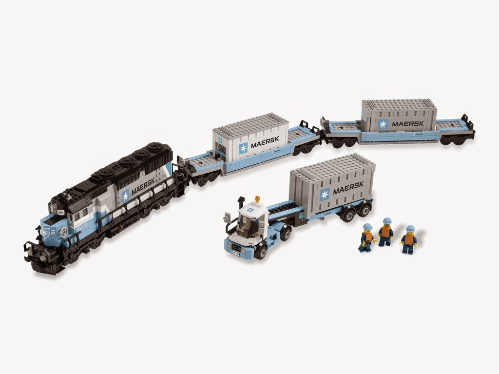 LEGO Maersk Trein 10219, Niet ingevuld, Niet ingevuld, Niet ingevuld