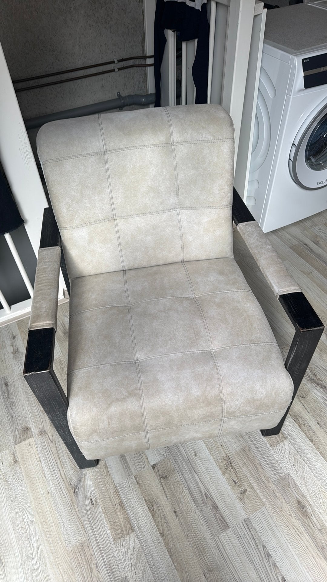 Fauteuil, Ophalen of Verzenden, Zo goed als nieuw, 75 tot 100 cm, 50 tot 75 cm