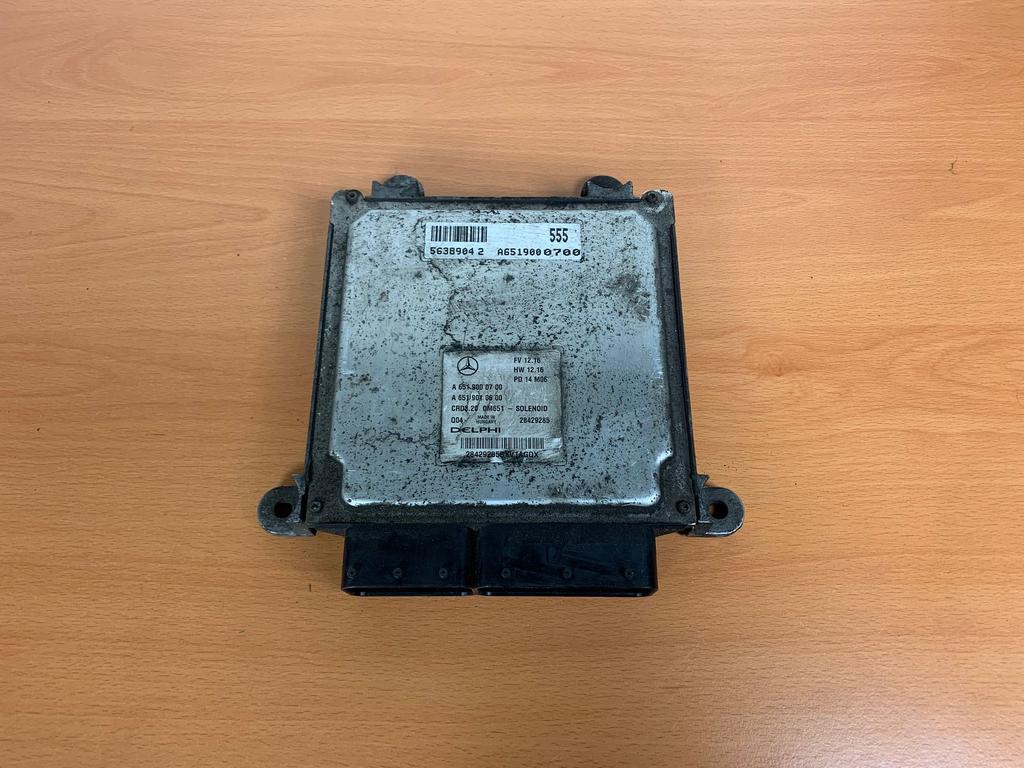 ECU computer mercedes sprinter diesel 2009-2015 A6519000700, Gebruikt, -, Ophalen of Verzenden, -