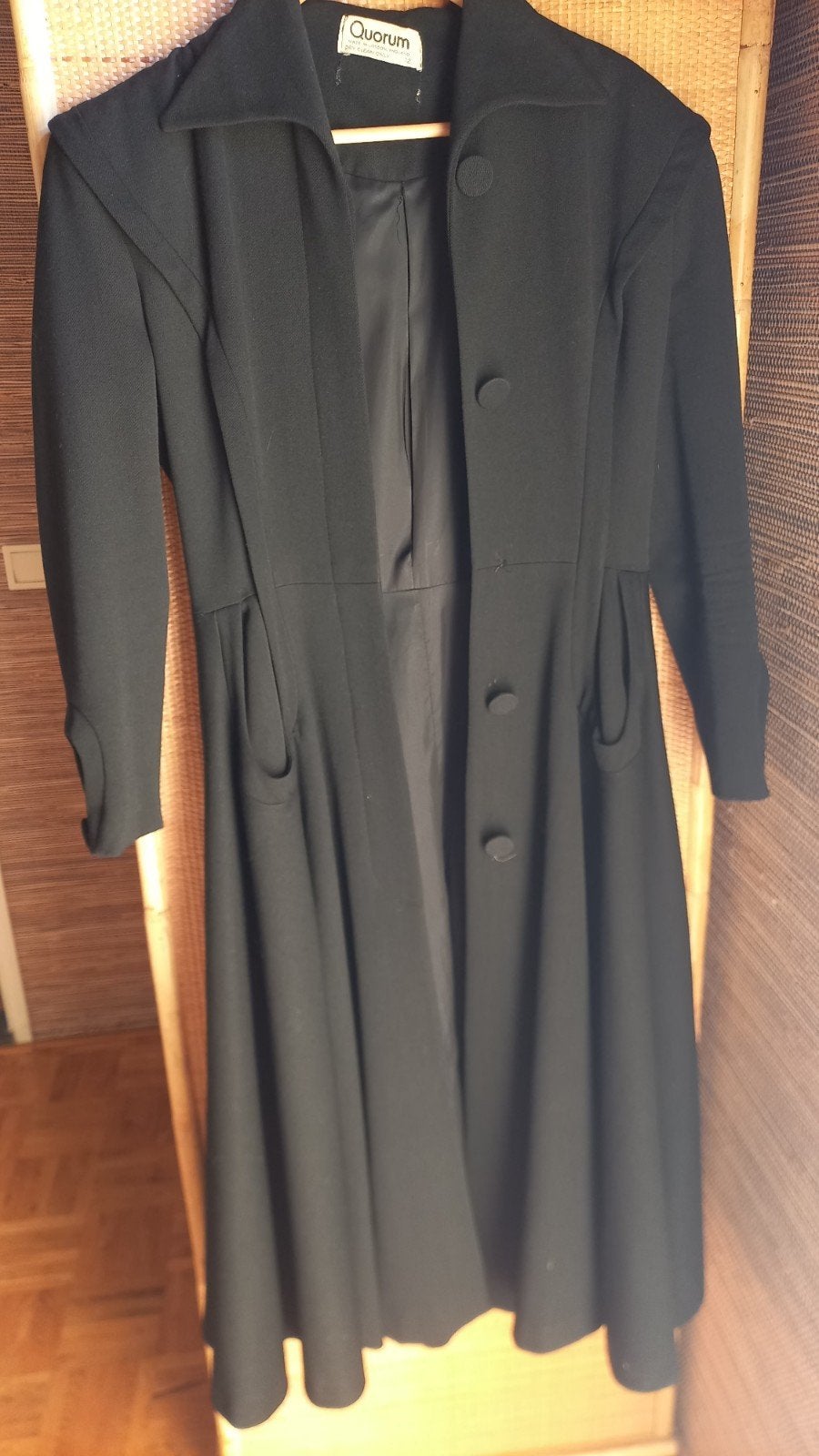 vintage jas, Kleding | Dames, Ophalen, Zie foto, Zwart, Jasje