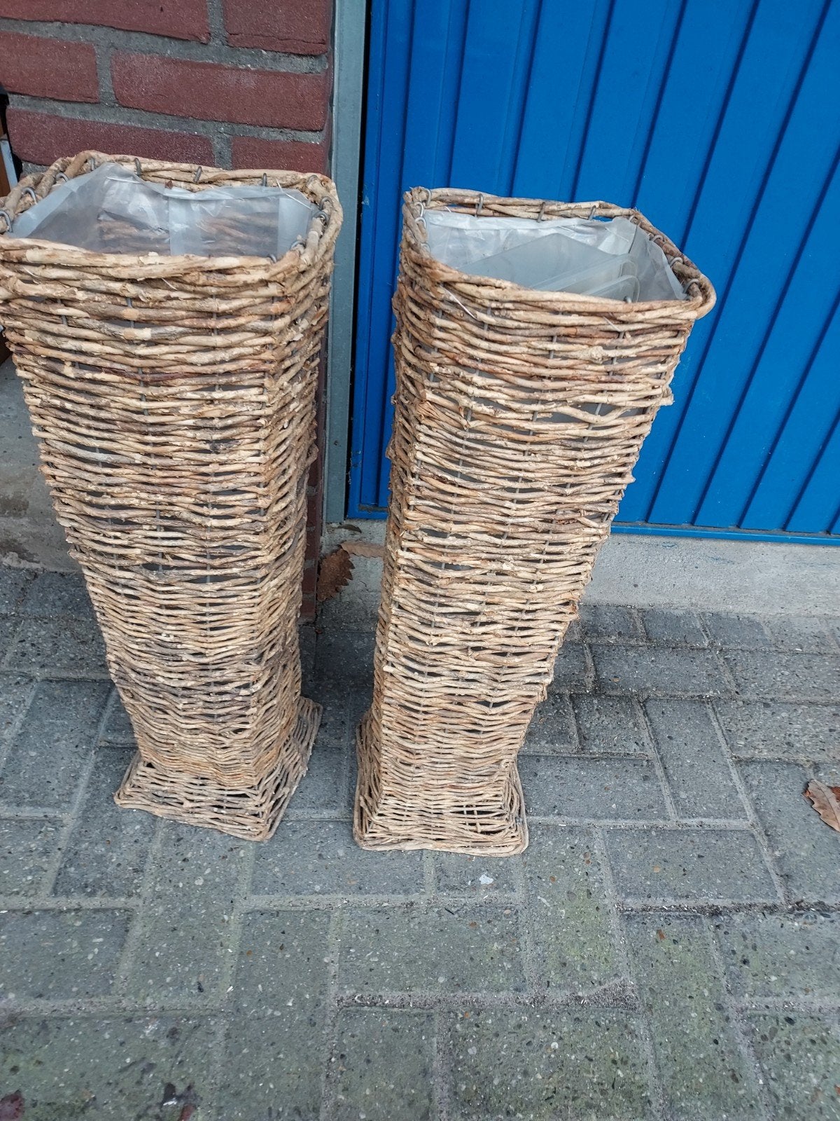 manden, Ophalen of Verzenden, Zo goed als nieuw, Rond, Riet