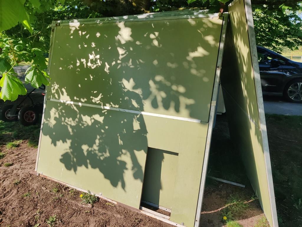 Dichte Kenneldelen Hondenluik Kennel Hondenren Hondenkennel, Hondenkennel, 100 cm of meer, Ophalen of Verzenden, 110 cm of meer