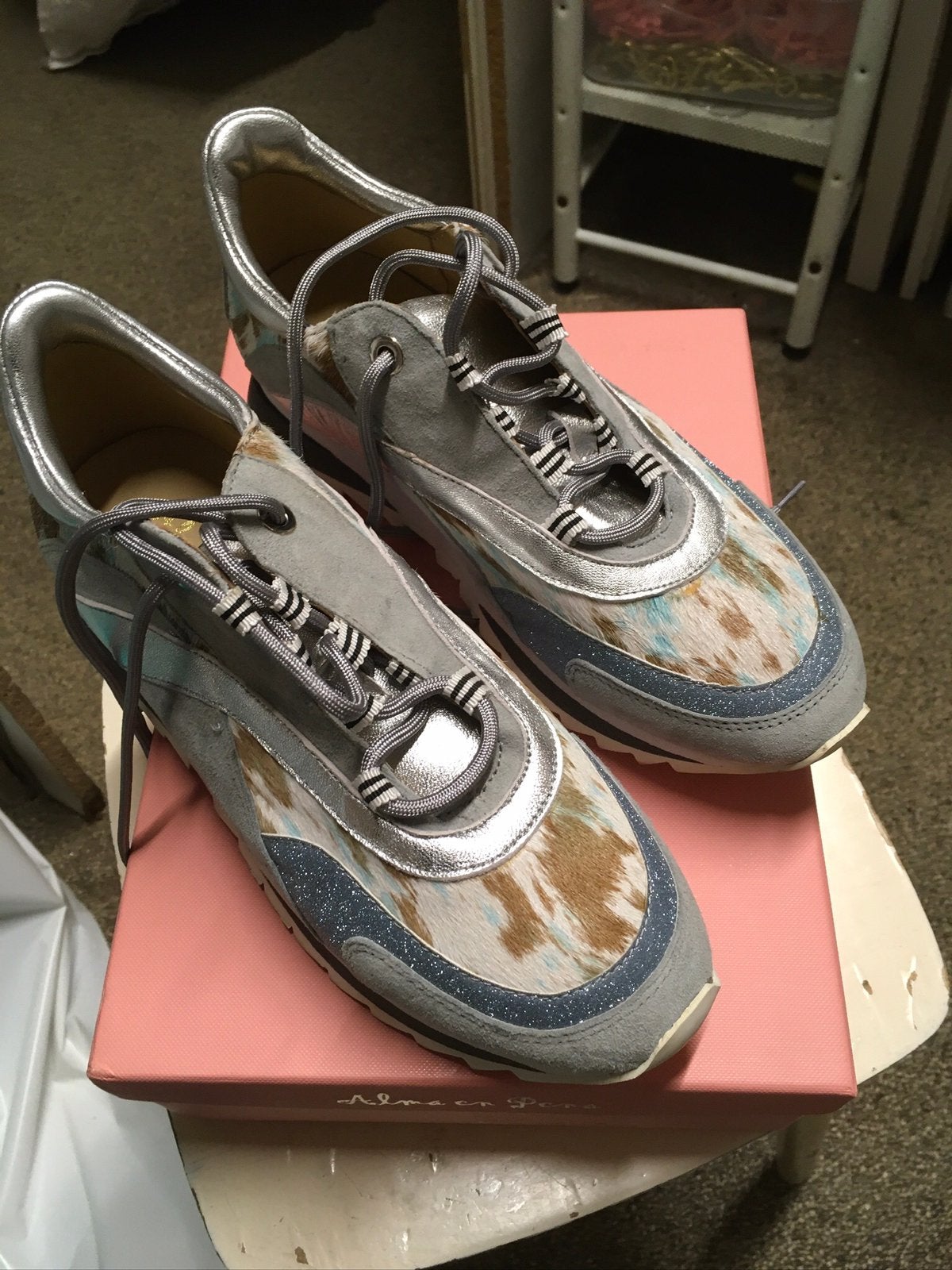 Te koop splinternieuwe sneakers van Alma en Pena maat 37, Blauw, Nieuw, Ophalen of Verzenden, Sneakers of Gympen