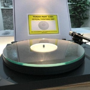 Crystal platter mat by Tonar, Audio, Tv en Foto, Platenspelers, Ophalen of Verzenden, Nieuw, Thorens