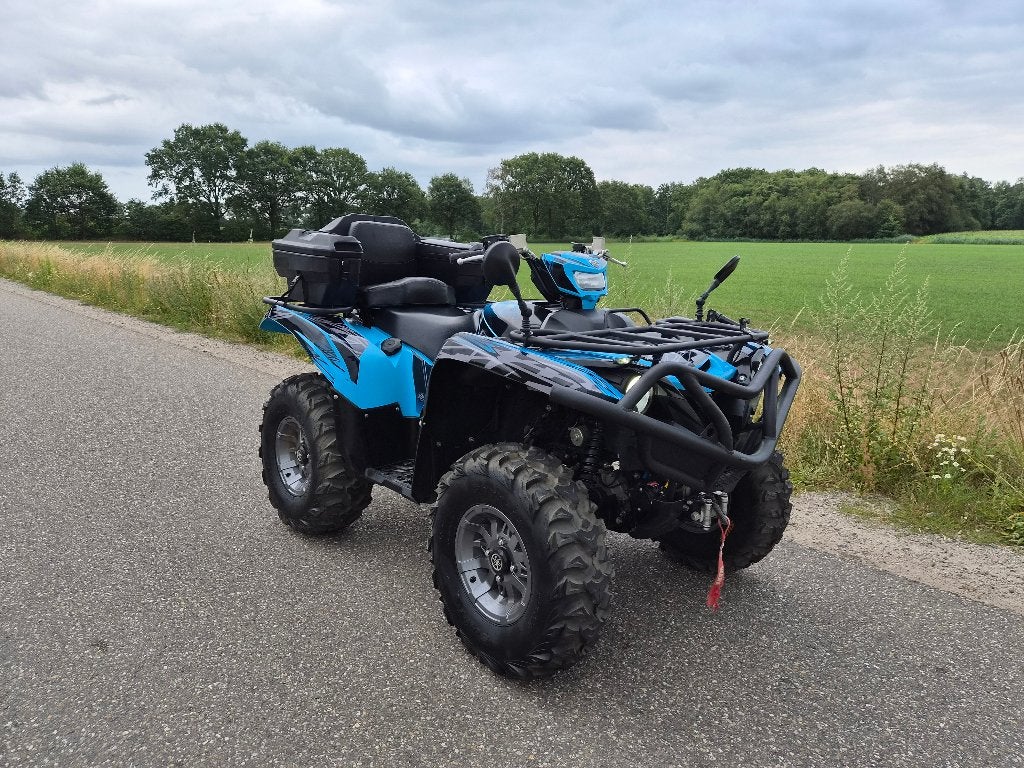 Yamaha Grizzly 700 4x4 met auto kenteken L7e, Motoren, Quads en Trikes, 1 cilinder, 700 cc
