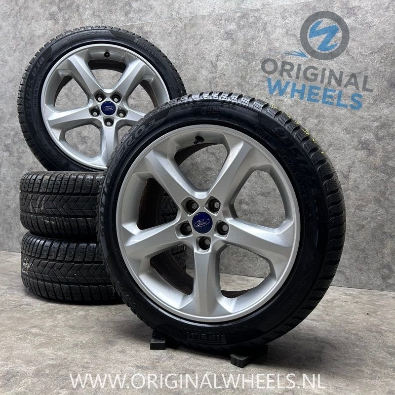 18 inch originele velgen + winterbanden Ford Mondeo | S Max, Auto-onderdelen, 18 inch, Gebruikt, -, -