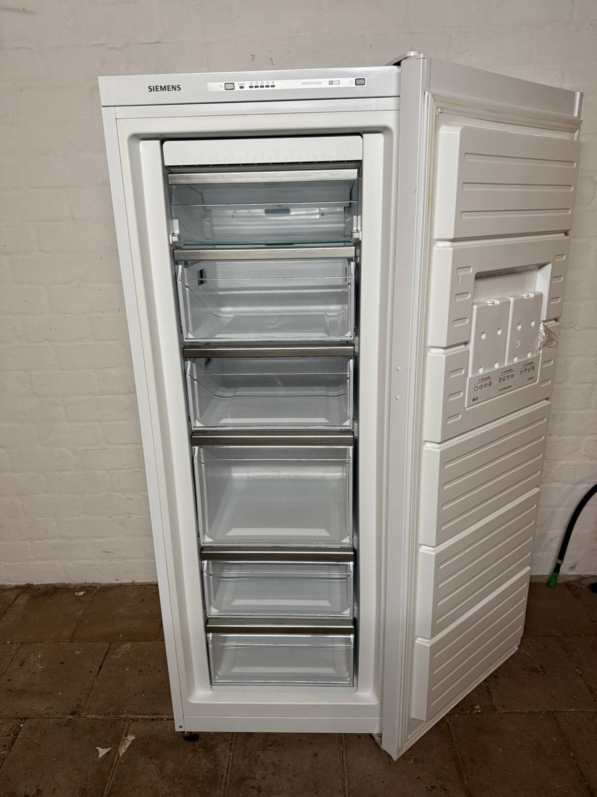 Siemens no frost vriezer, Minder dan 60 cm, Zo goed als nieuw, 140 tot 160 cm, Vrijstaand