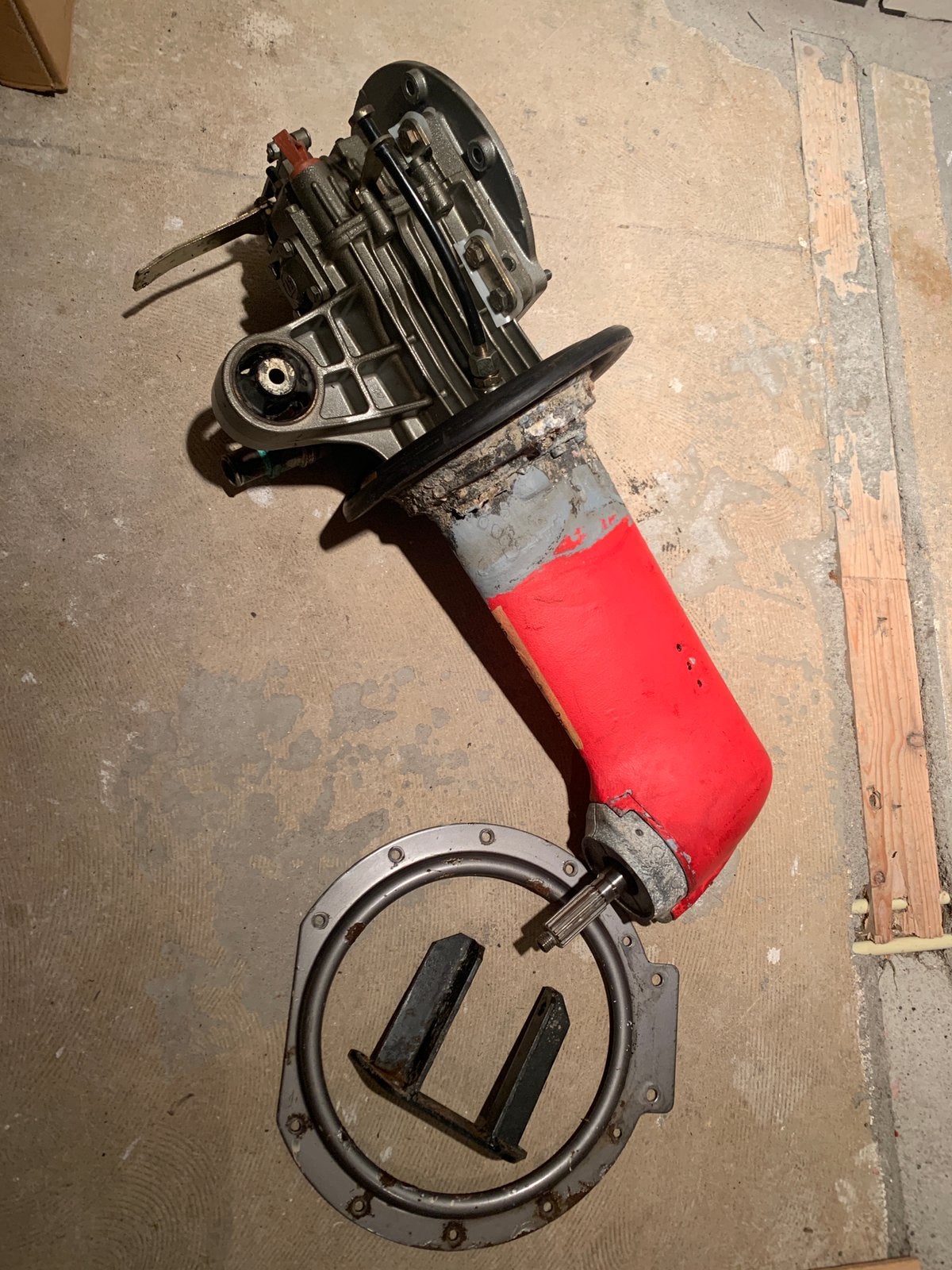 Volvo Penta saildrive, 150S-B reductie 2.19:1, Ophalen, Gebruikt, Motor en Techniek