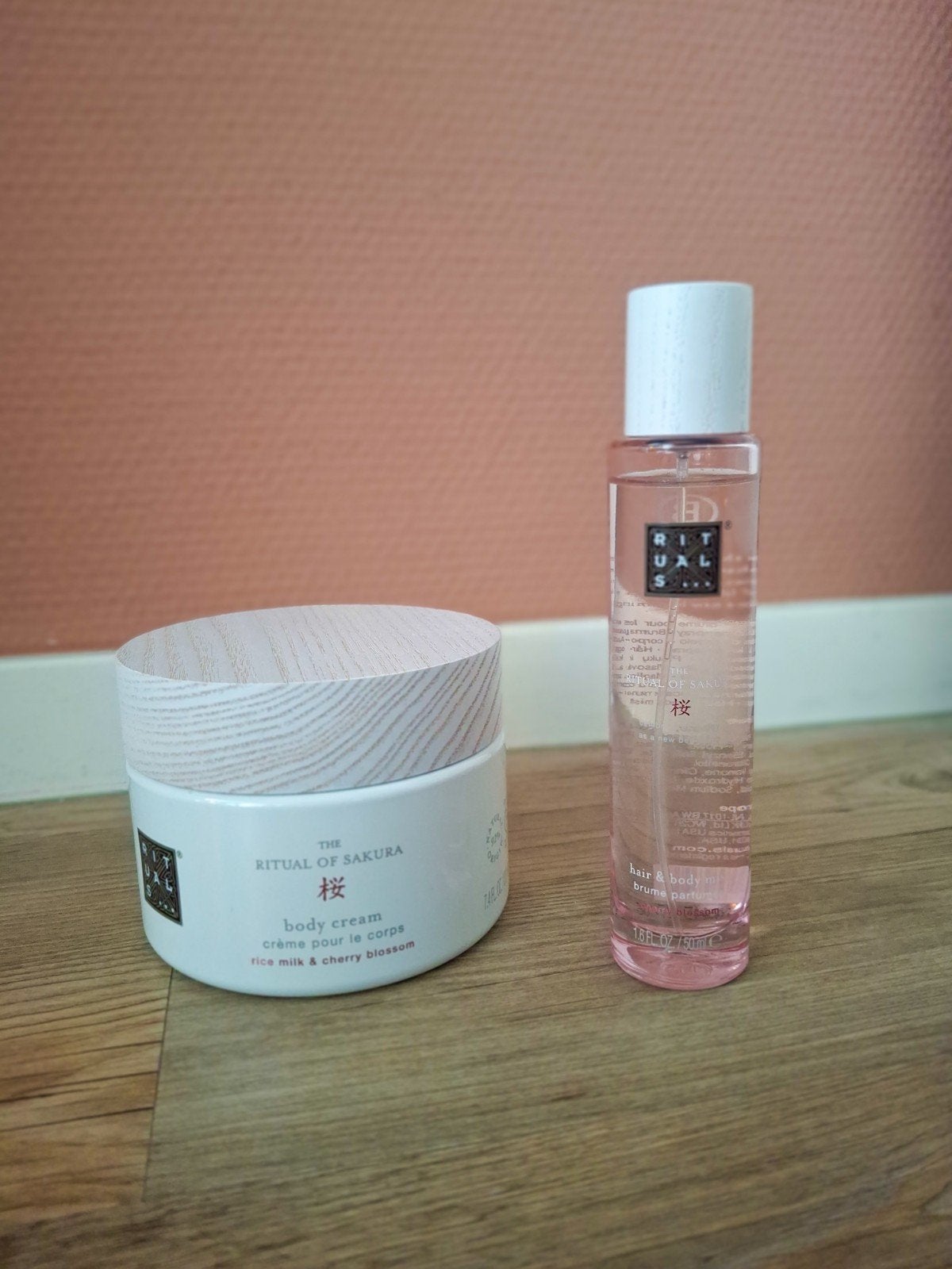 Rituals -The Ritual of Sakura- Body Cream + Hair & Body Mist, Verzenden, Nieuw