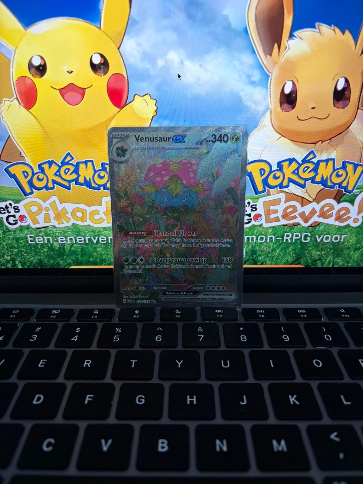 Venusaur 198/165 Pokémon 151, Tickets en Kaartjes, Drie personen of meer, Ticket of Toegangskaart