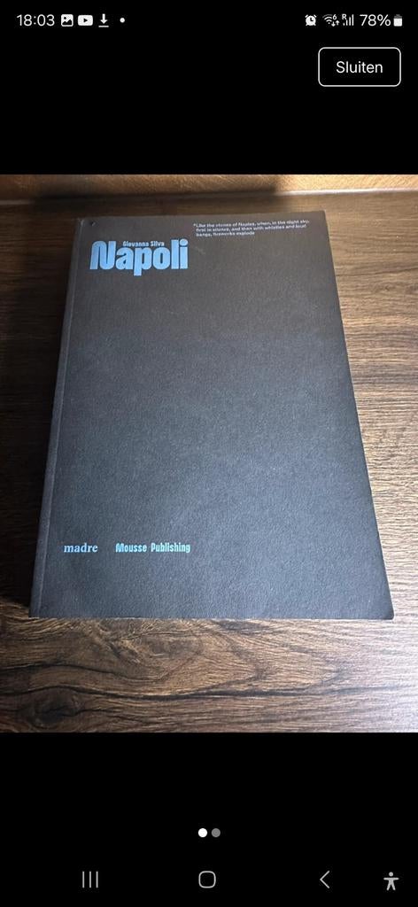 Napoli - Giovanna Silva - Fotoboek, Ophalen of Verzenden, Zo goed als nieuw, Giovanna Silva, Europa overig