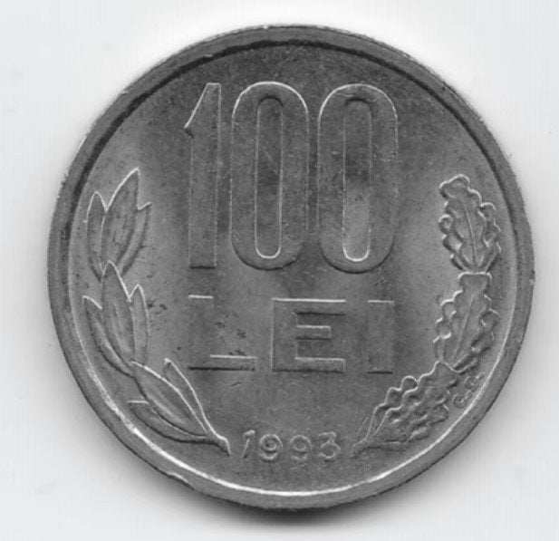Roemenië 100 lei 1993 KM# 111, Verzenden, Overige landen, Losse munt