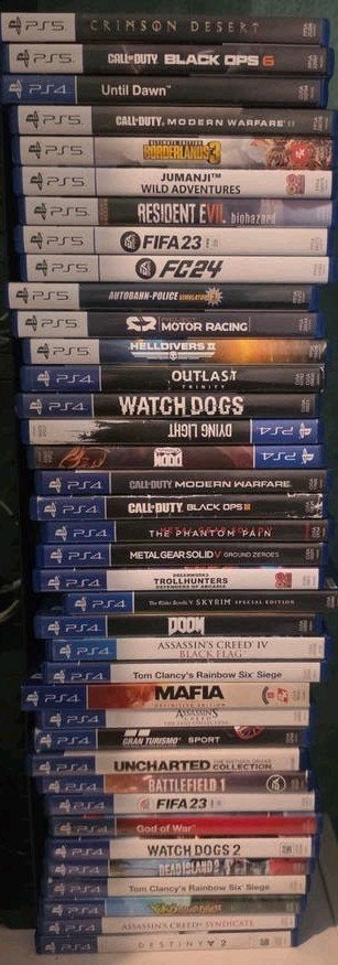 Grote collectie PS4 & PS5 games Vanaf €3 Lees Beschrijving ❗, Spelcomputers en Games, Online, Gebruikt, Vanaf 18 jaar, Niet van toepassing