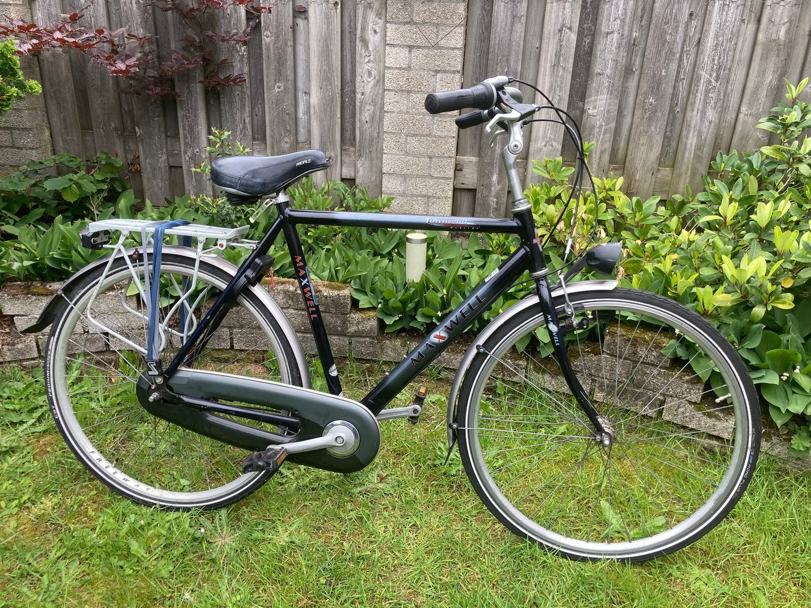 Maxwell herenfiets, Fietsen en Brommers, Fietsen | Heren | Herenfietsen, Gebruikt, Versnellingen, 57 tot 61 cm, Ophalen