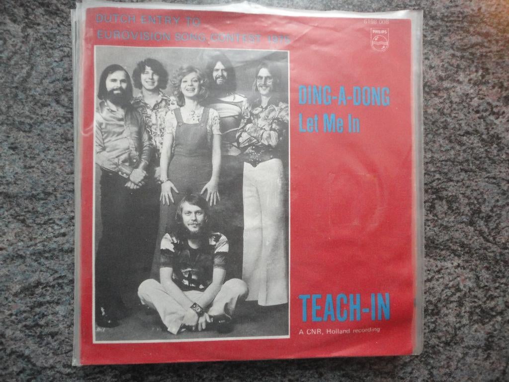 Teach-In - Ding-A-Dong Sweden 1975 FH, Gebruikt, 7 inch, Single, Ophalen of Verzenden
