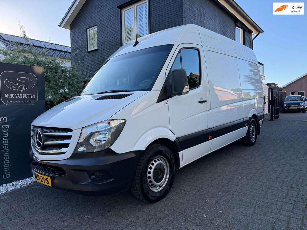 Mercedes-Benz Sprinter 314 CDI /L2H2 /EURO 6 /Airco /Camera, Auto's, Gebruikt, Euro 6, Wit, Mercedes-Benz