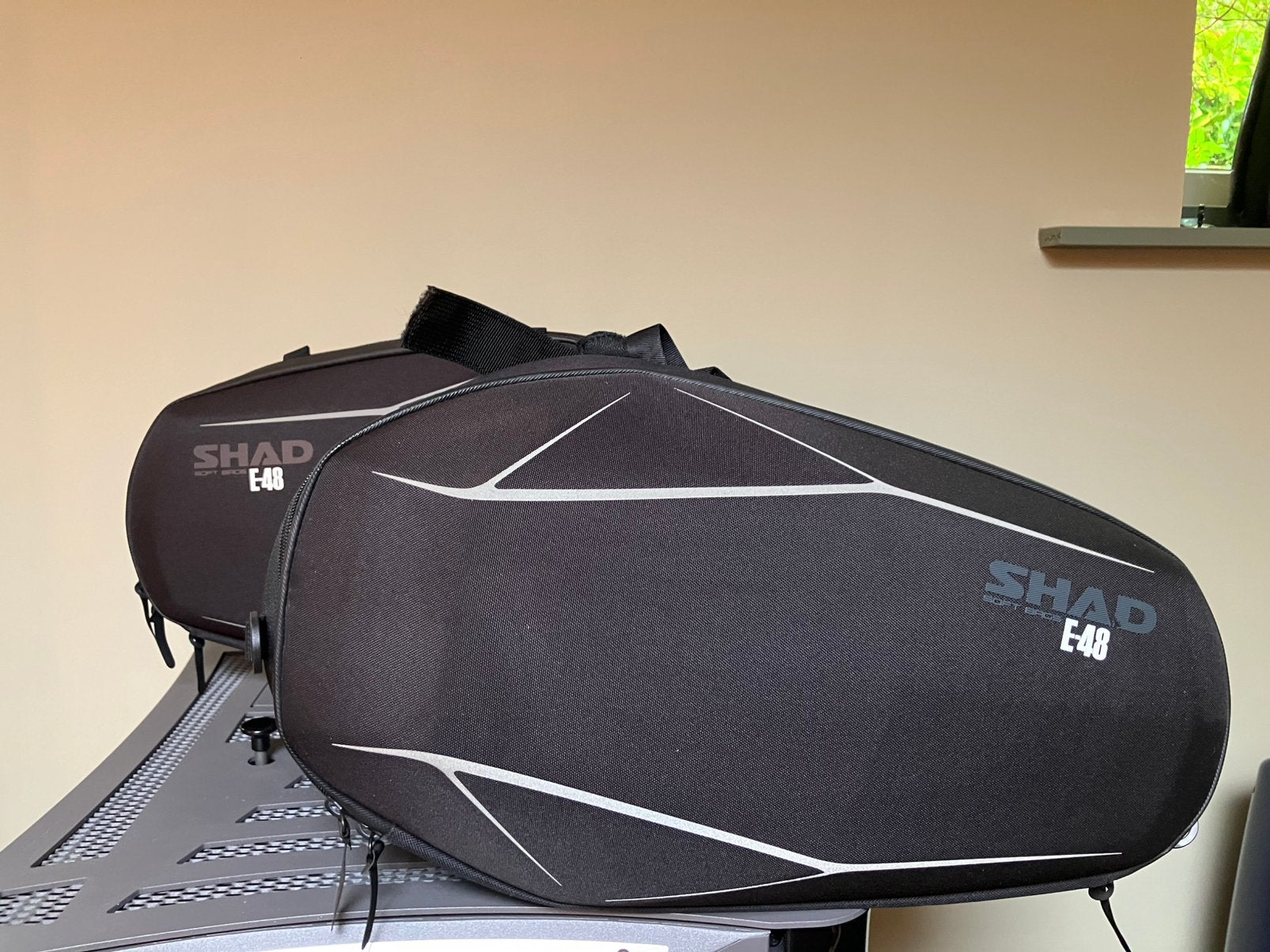 Shad E-48 soft zijtassen incl. beugels voor V-Strom, Ophalen of Verzenden, Zo goed als nieuw