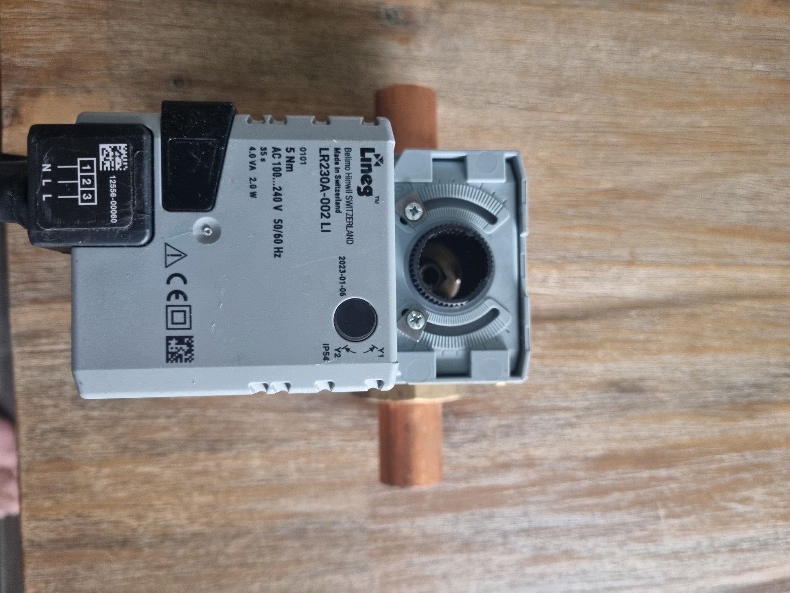 Belimo Lineg LR230A-002 LI 3-weg klep met actuator - Nieuw, Ophalen of Verzenden, Nieuw, Minder dan 200 watt, Overige typen