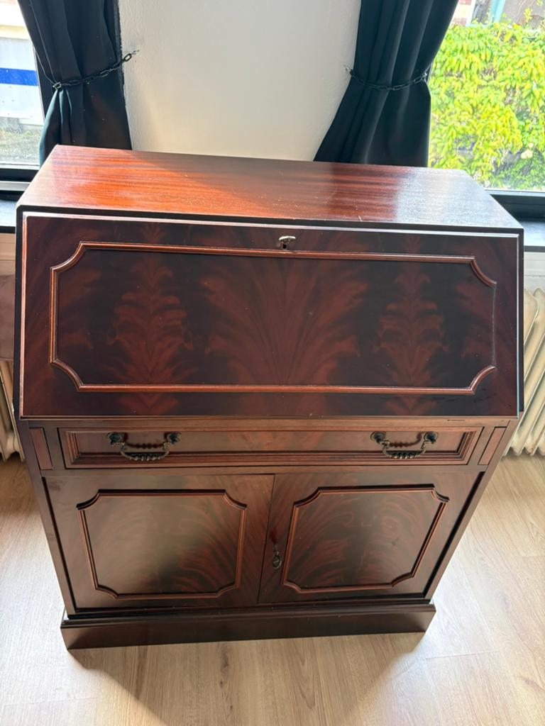 Vintage secretaire, Antiek en Kunst, Antiek | Meubels | Kasten, Ophalen