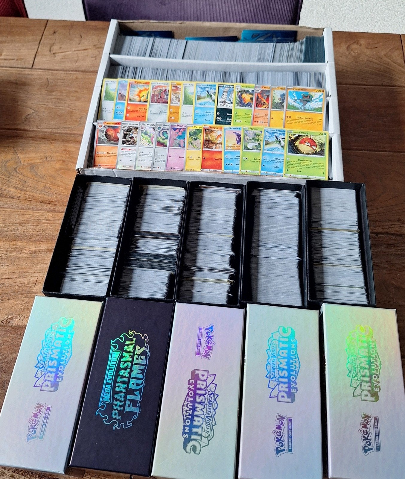8000 bulk pokemon kaarten, Ophalen of Verzenden, Zo goed als nieuw, Meerdere kaarten