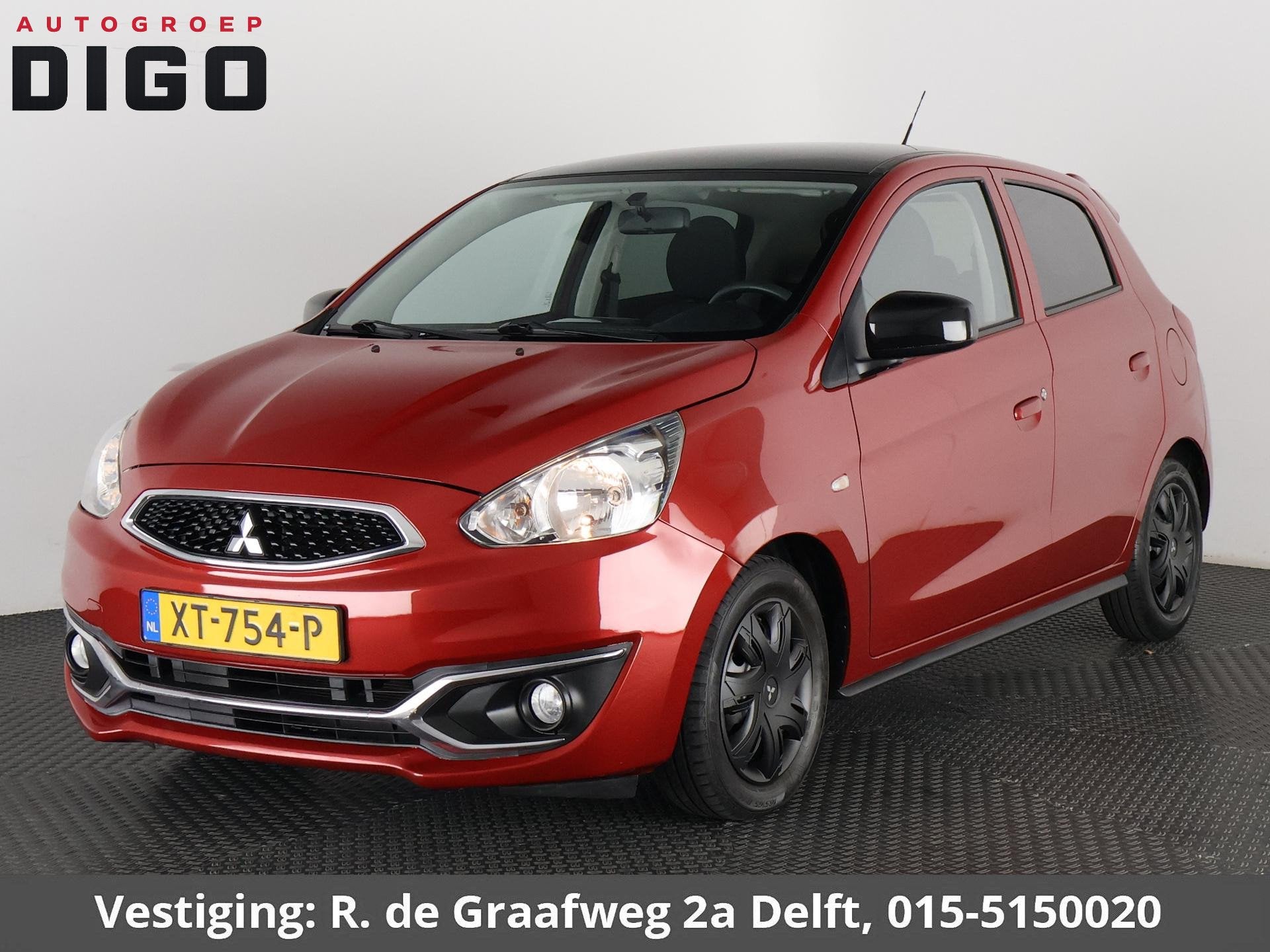 Mitsubishi Space Star 1.0 Cool+Sport Garantie tot 03-2029!*, Voorwielaandrijving, Dealer onderhouden, Stof, Gebruikt