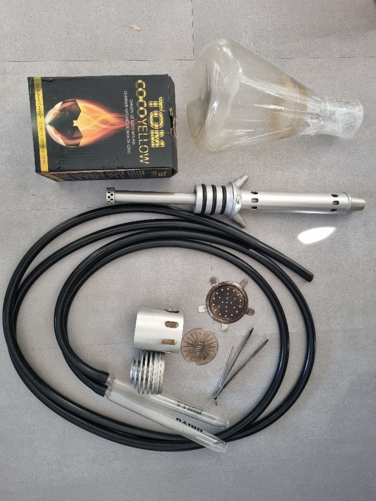 Unity shisha (waterpijp), Ophalen, Gebruikt, (Water)pijp