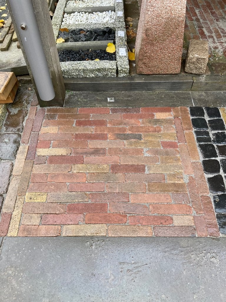 oud gebakken klinkertjes waaltjes ca. 5x5x20cm.bonte kleur, Info@destenenman.nl, Gebruikt, Keramiek, Klinkers