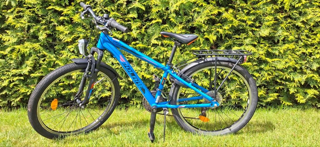 Jongensfiets 24 inch met 18 versnellingen Volare, Gebruikt, Velgrem, Ophalen, Overige merken