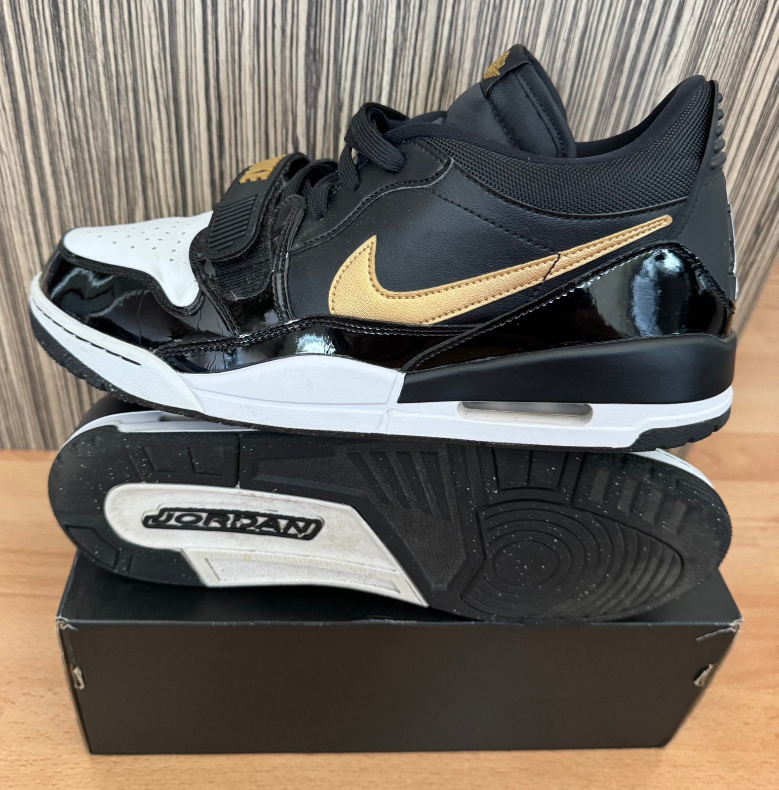 Nike Air Jordan Legacy 312 Low - maat 47 - zeer goede staat, Zwart, Ophalen of Verzenden, Nike Air Jordan, Sneakers of Gympen