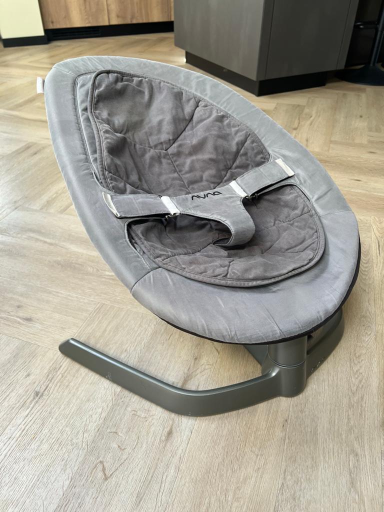 Nuna Leaf Wiebel/Wipstoel, Gebruikt, Wipstoel, Met gordel(s) of riempje(s), Ophalen