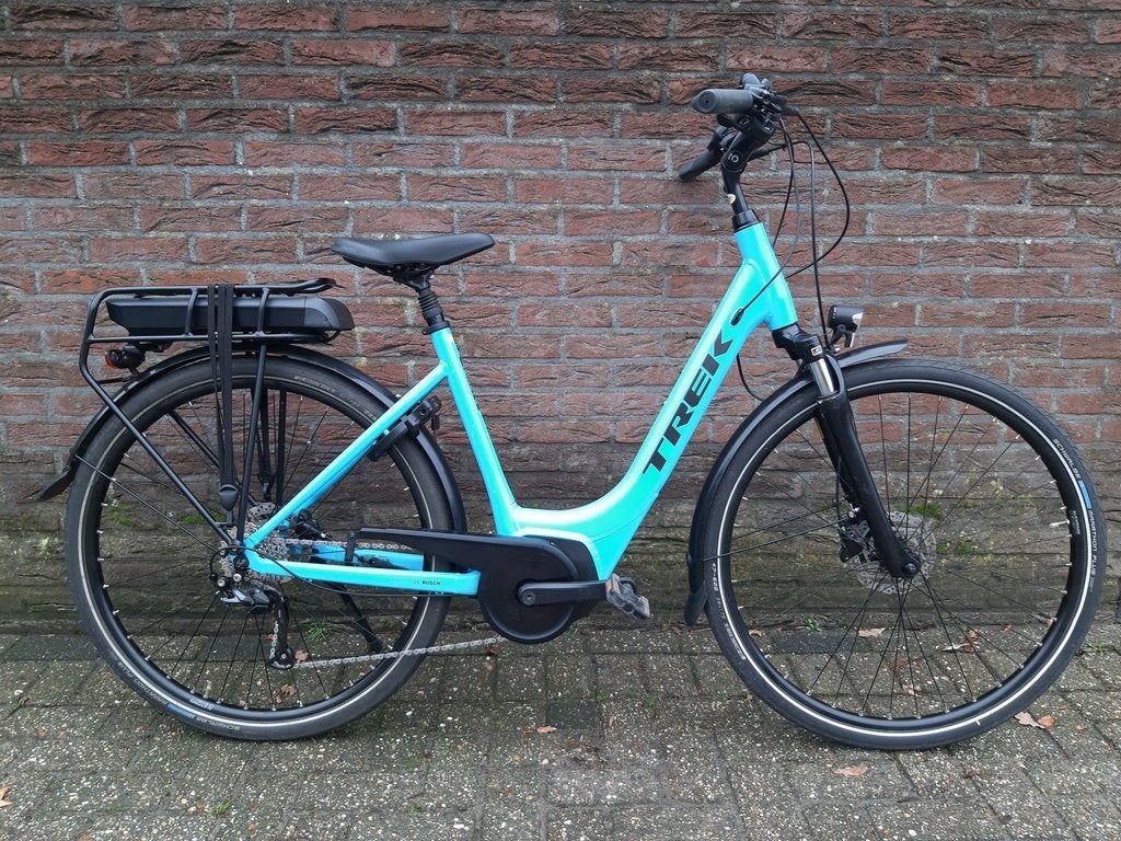 Trek Verve + 9 versn. met Hydraulische schijfremmen, Fietsen en Brommers, Elektrische fietsen, Gebruikt, 47 tot 51 cm, X, Ophalen