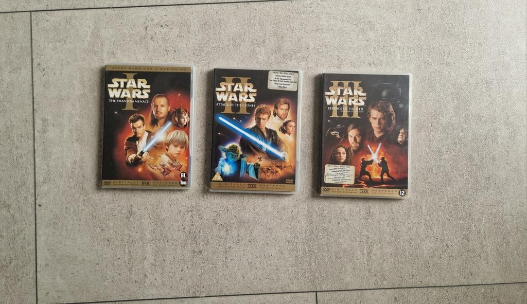 Star Wars Episode 1.2.3 DVD, Gebruikt, Boxset, Vanaf 9 jaar, Ophalen of Verzenden