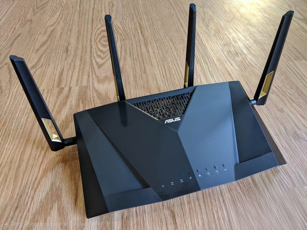 Router: ASUS RT-AX88U AX6000, Computers en Software, Routers en Modems, Ophalen of Verzenden, Zo goed als nieuw, Router, ASUS