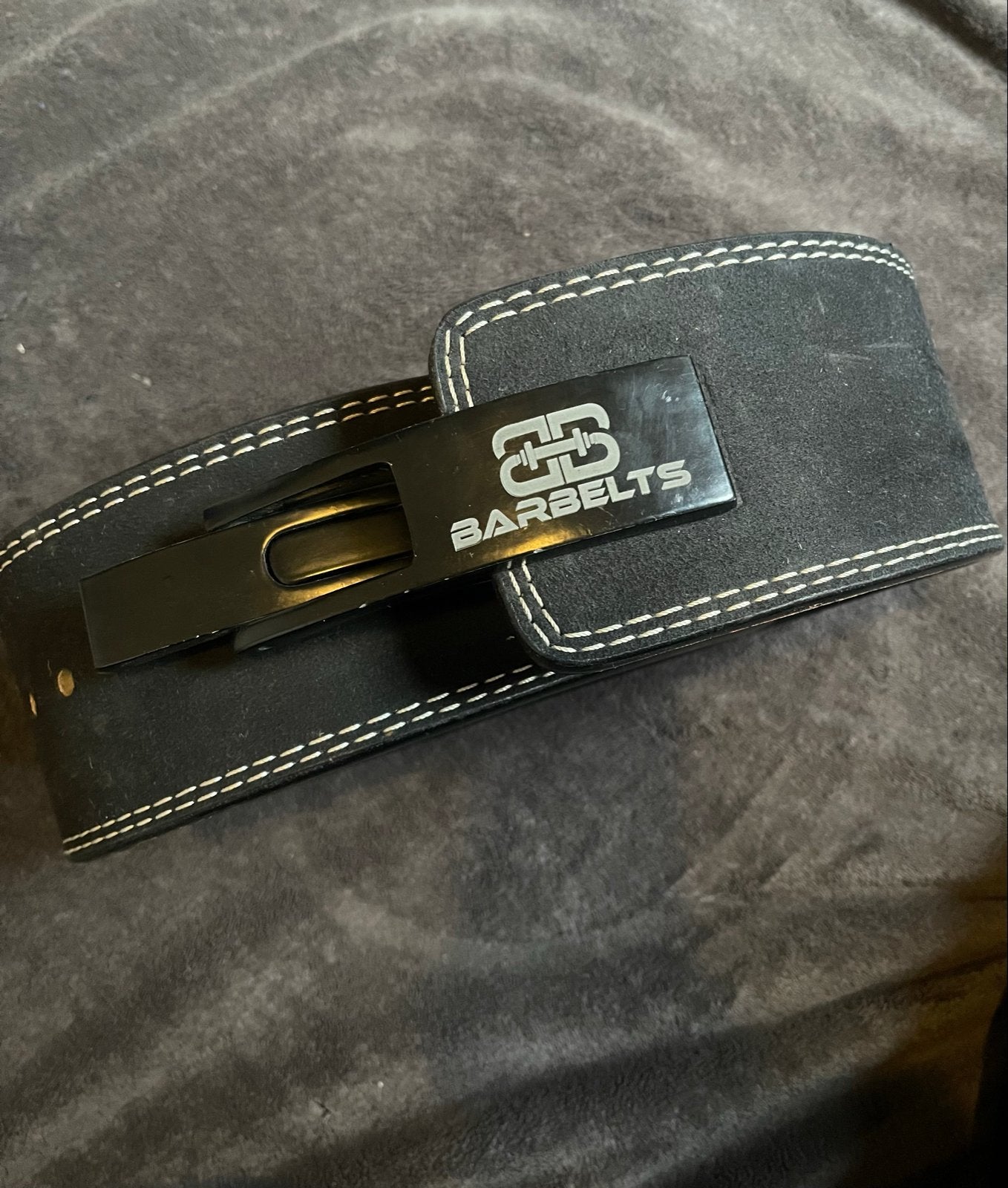 Barbelts Halterriem - Zwart, Zo goed als nieuw, Ophalen, Zo goed als nieuw, Rug, Halterriem